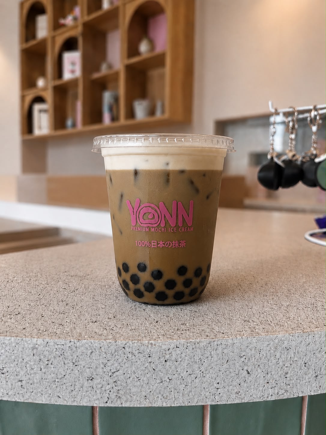 Hojicha Boba