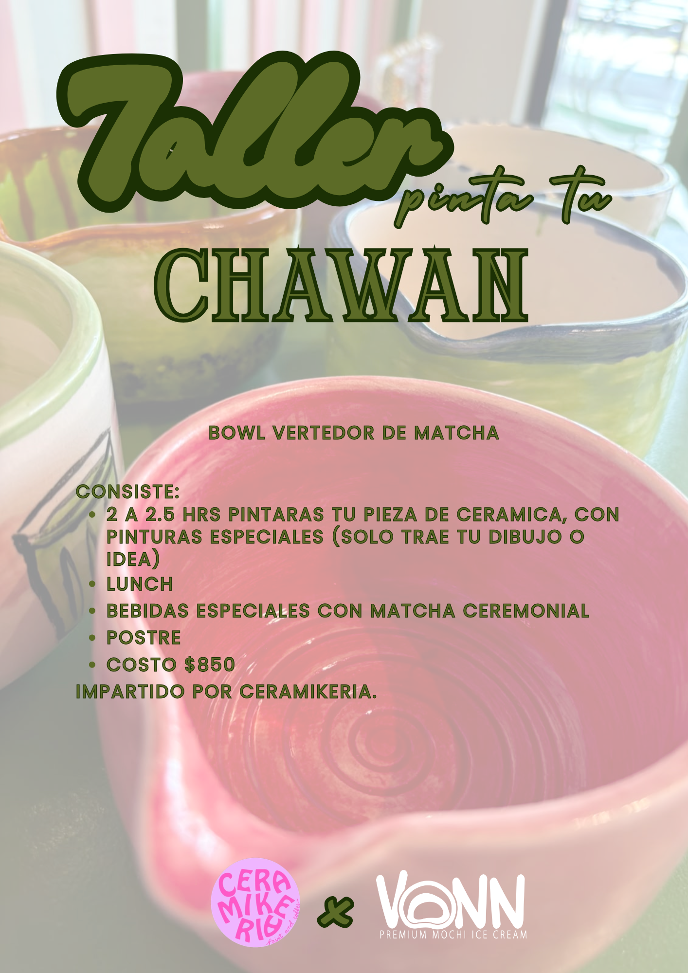 Taller Pinta tu Chawan, imagen 1