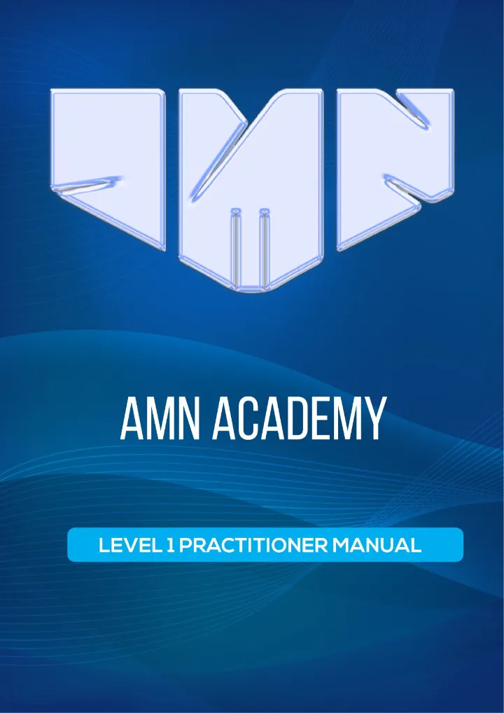 Level 1 Practitioner Manual cover