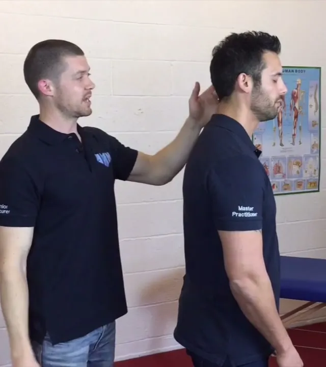 Spinal push test in the AMN studio