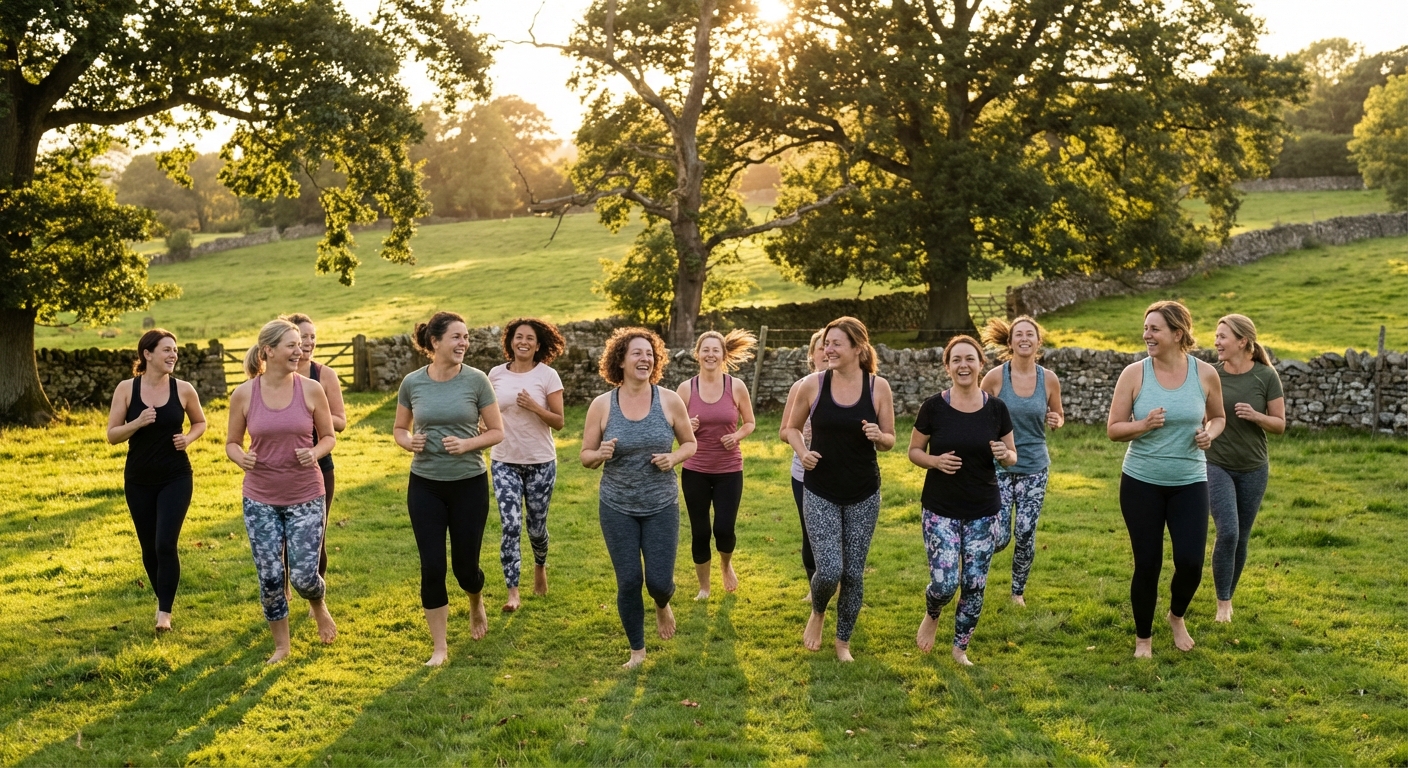 Active women enjoying life without worry