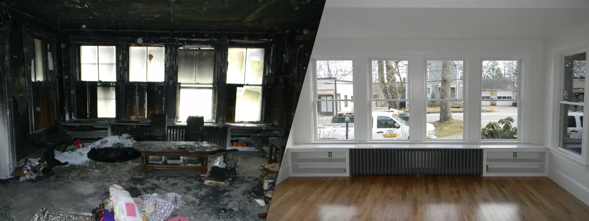 Fire damage building assessment