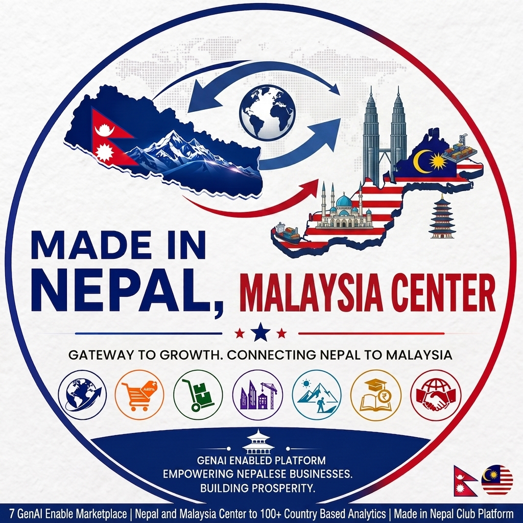 Made in Nepal, Malaysia Center logo