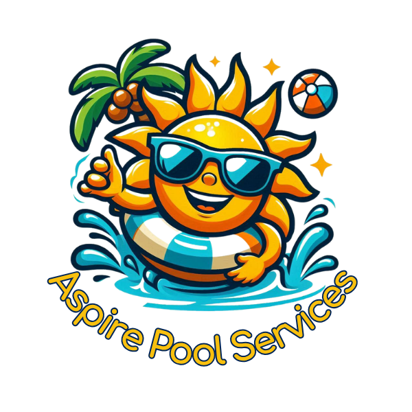 Aspire Pool Services logo - family-owned pool maintenance in Contra Costa County