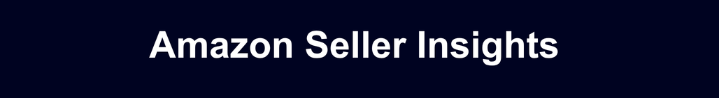 Amazon Seller Insights 