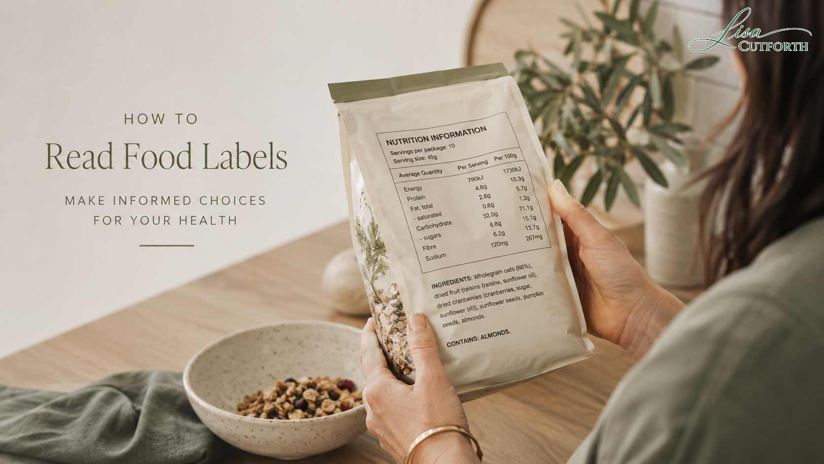 How to read food labels