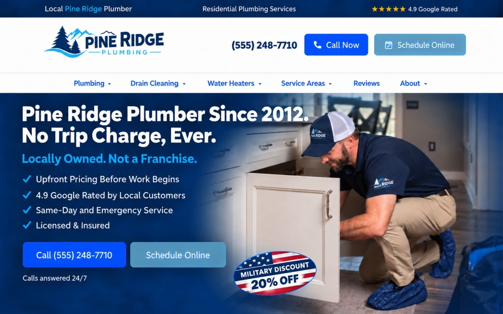 After website redesign