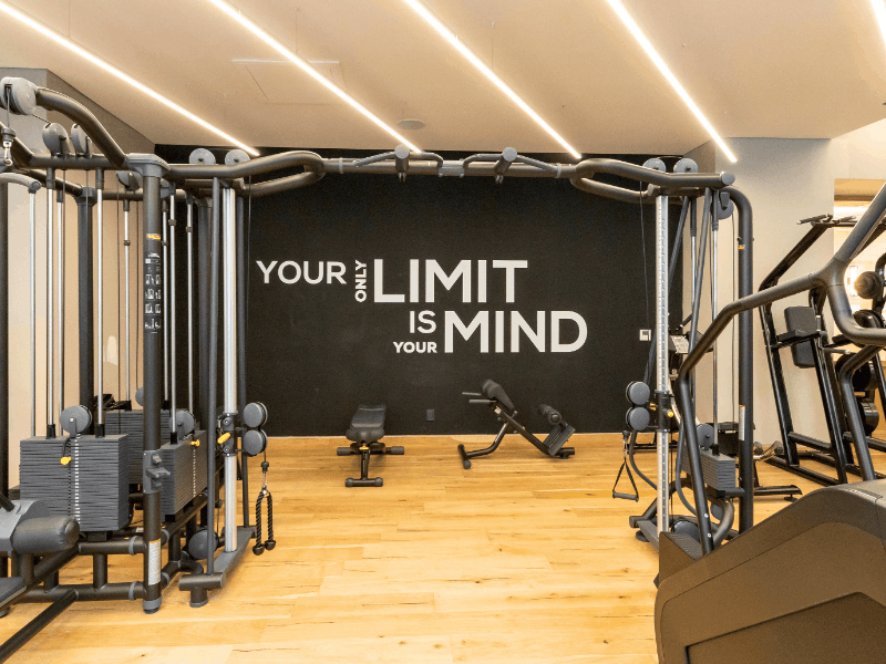 Gimnasio 800 m²