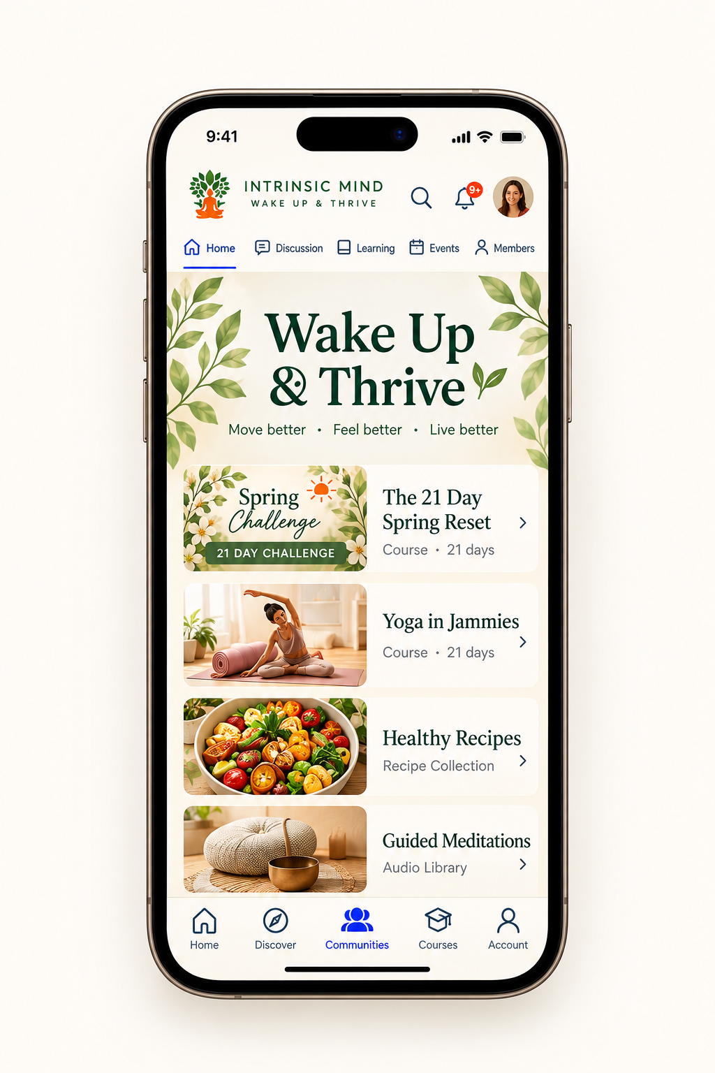 Wake Up & Thrive on the Go Kollab app