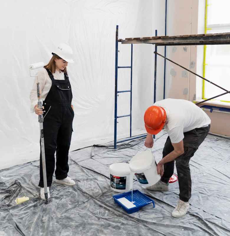 Interior and exterior painting