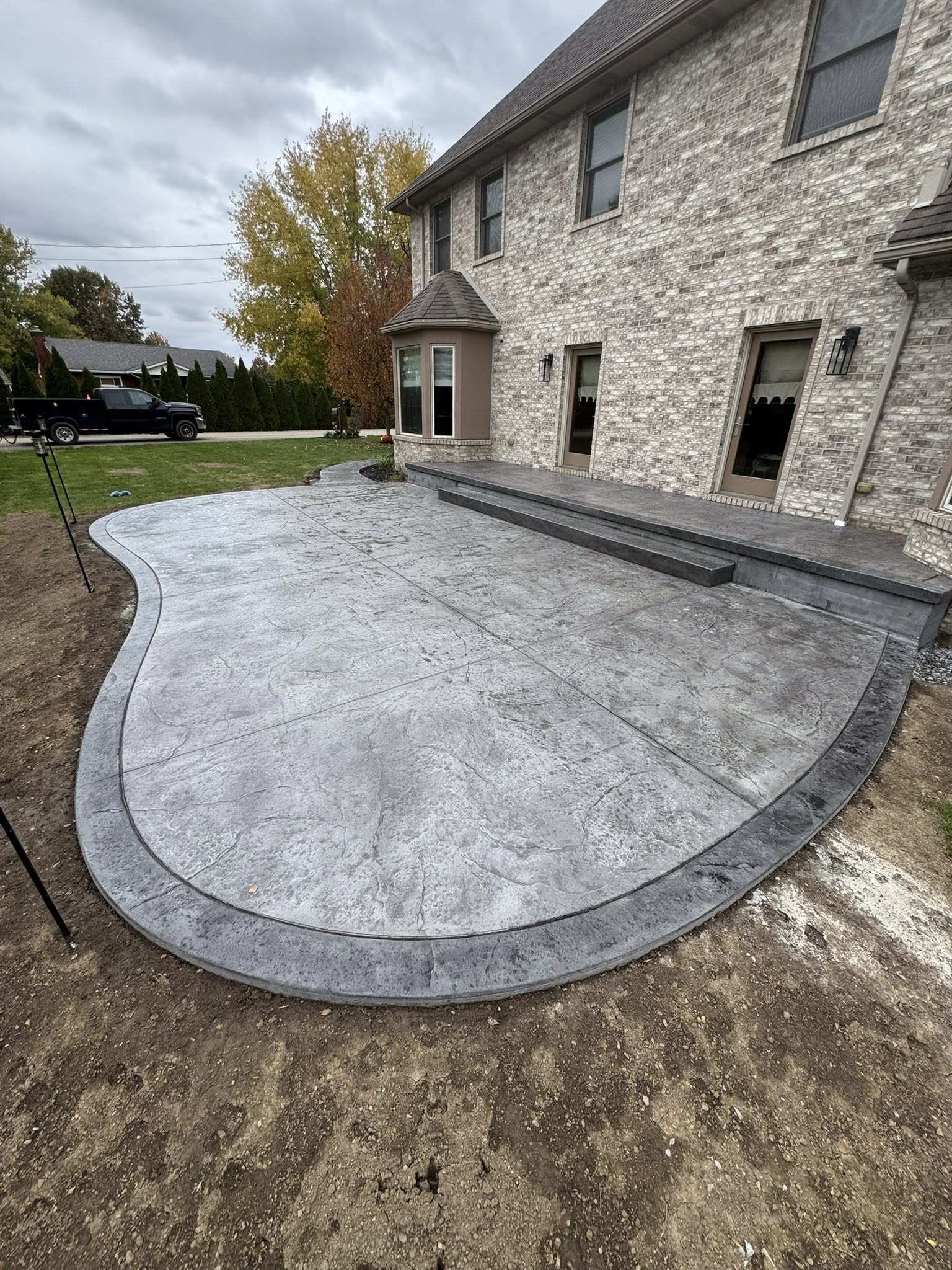 Concrete project illustration