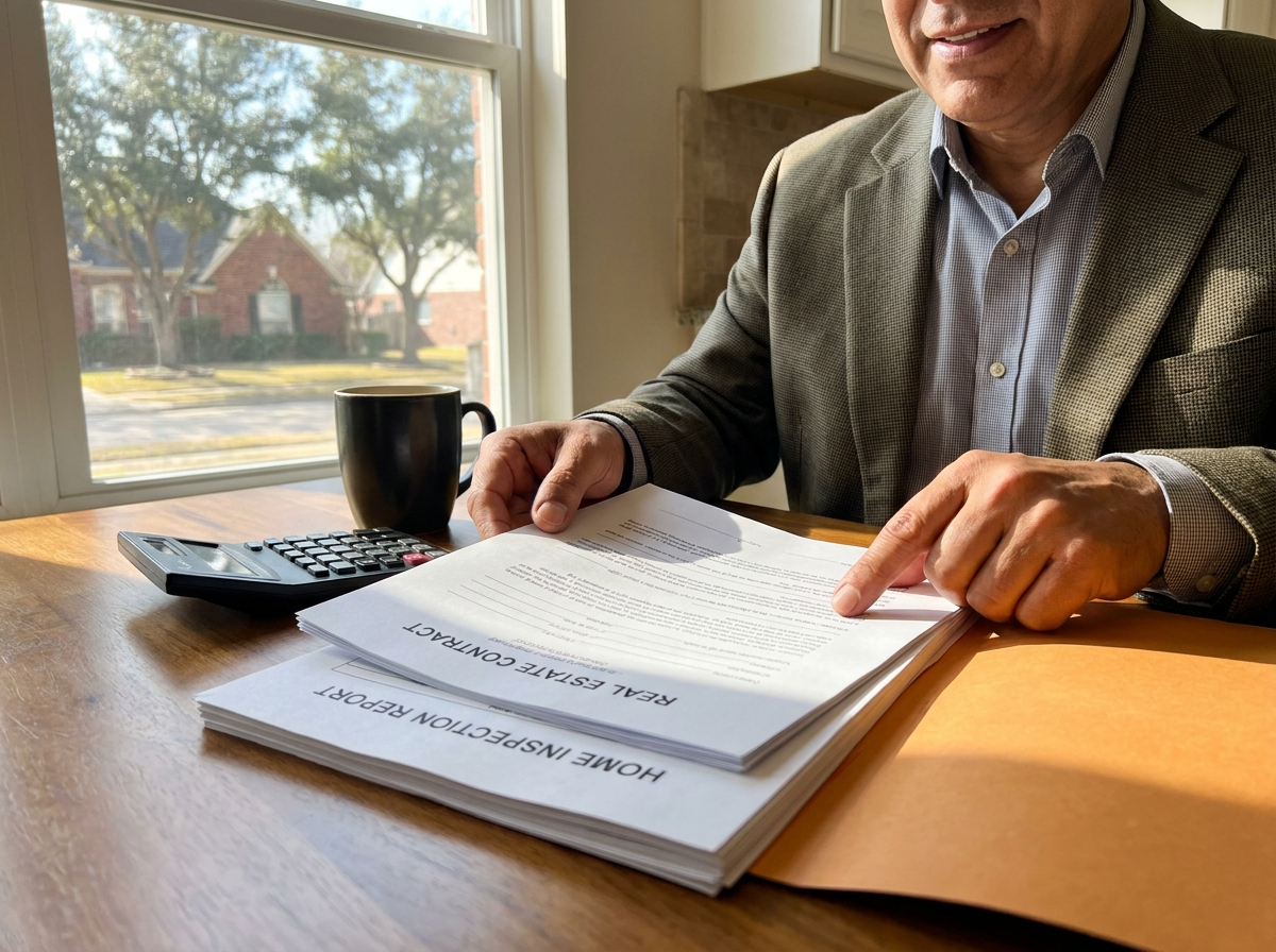 Desoto TX homeowners revering a Dallas home sale contract