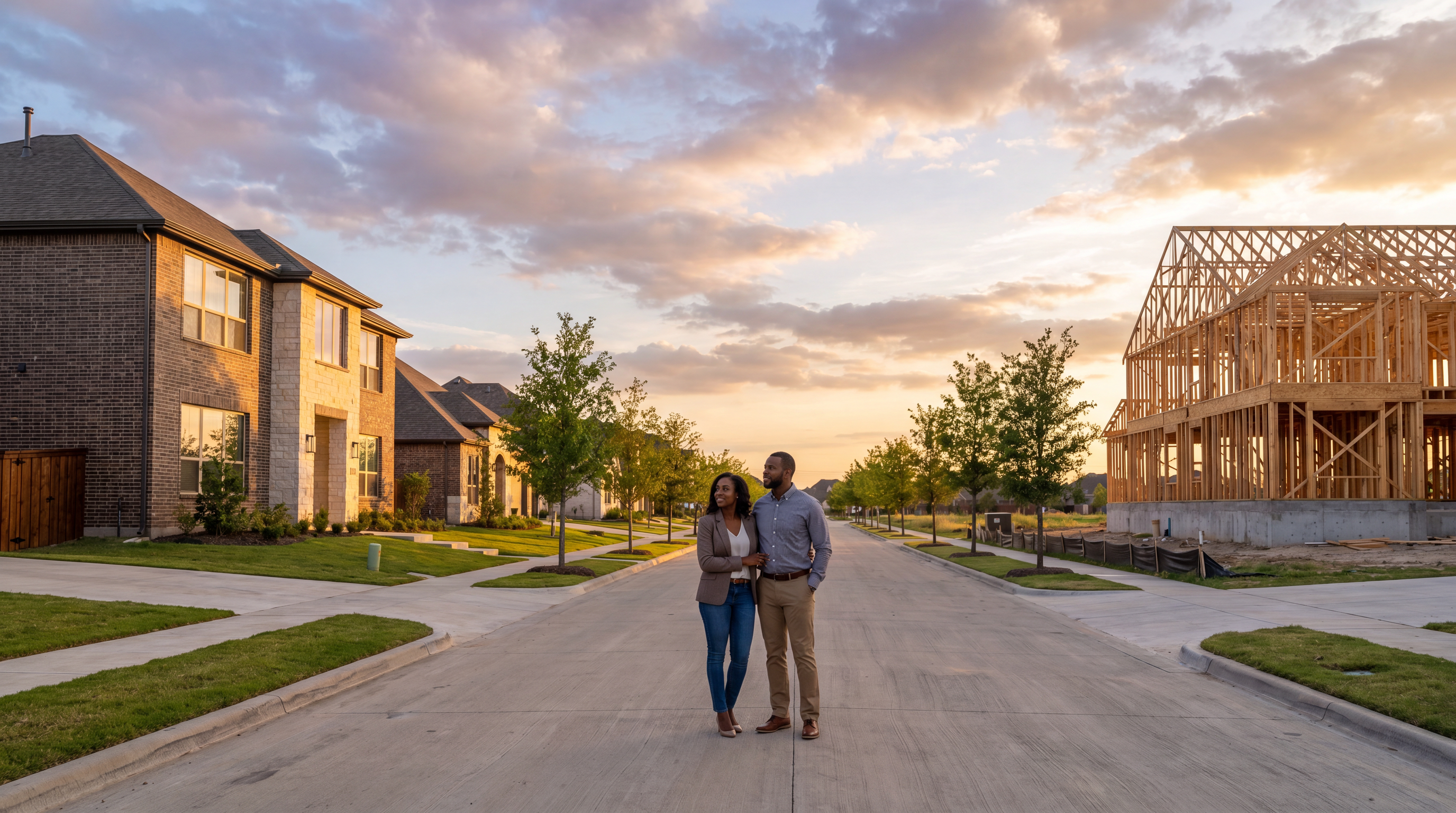 DeSoto TX quick move-in new construction home vs build-to-order homesite in DFW 2026
