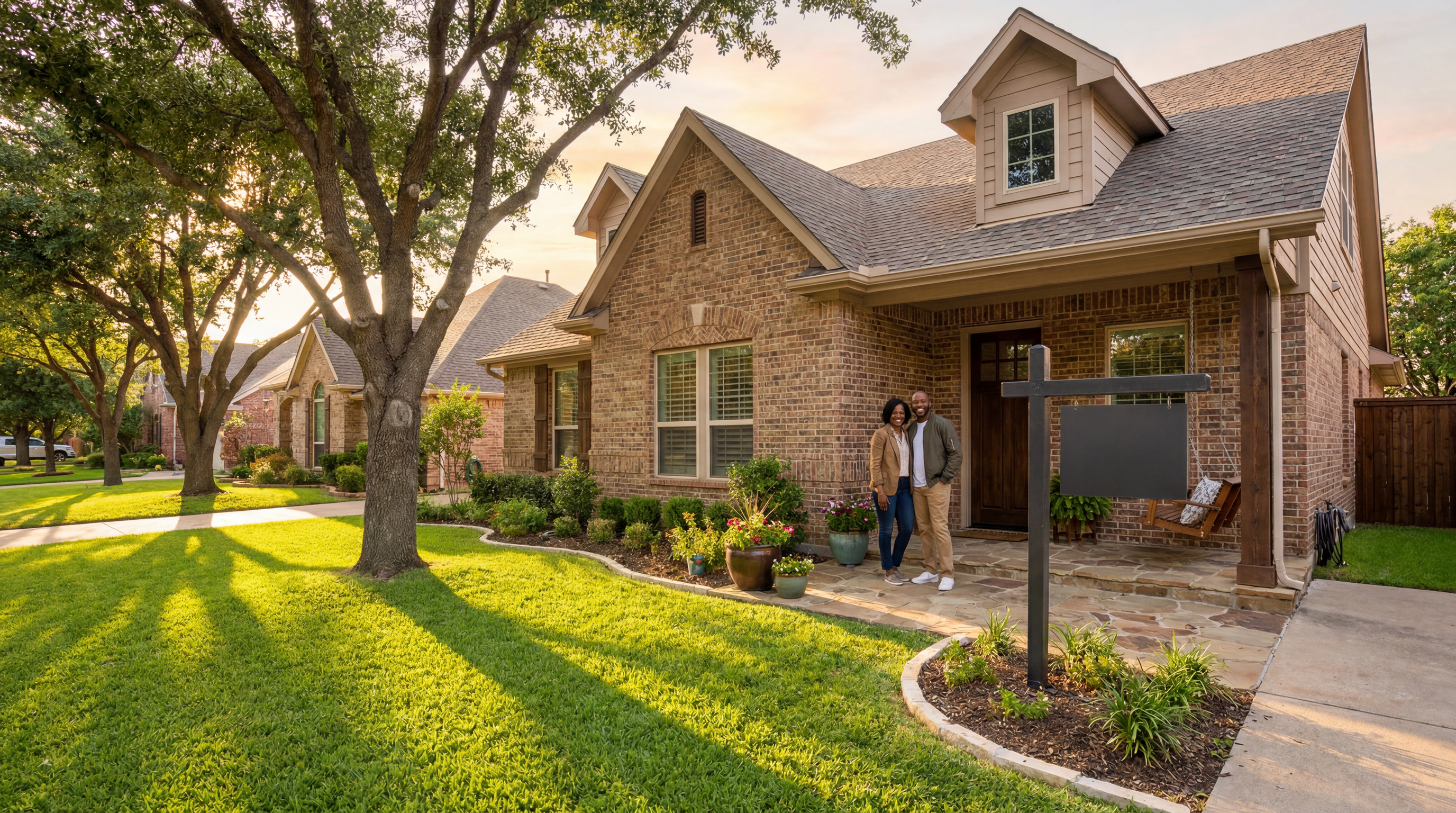 DeSoto TX home staged and ready to sell with a Refind Realty sign in DFW's 2026 buyer's market