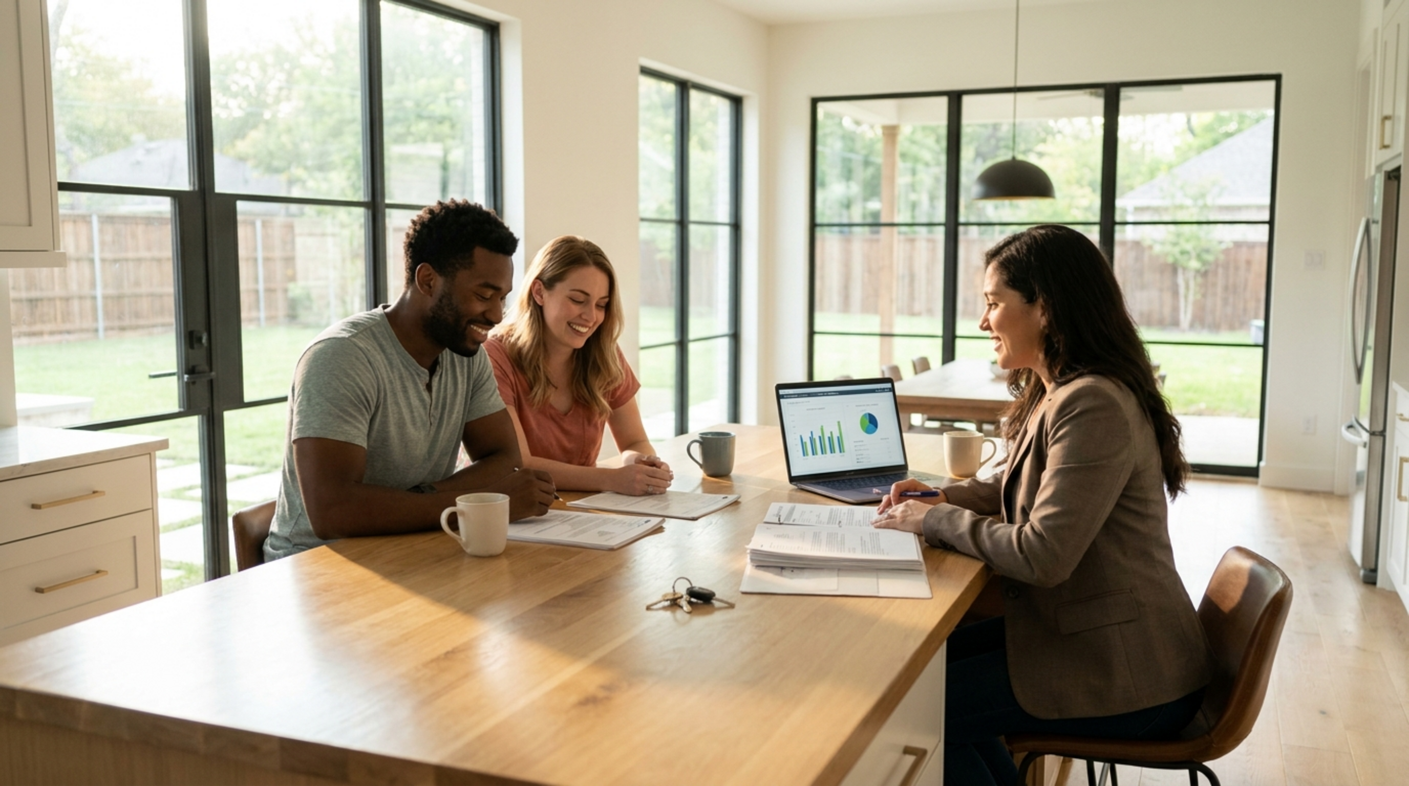 DFW homebuyer negotiating a better deal with an agent in the 2026 Dallas-Fort Worth buyer's market