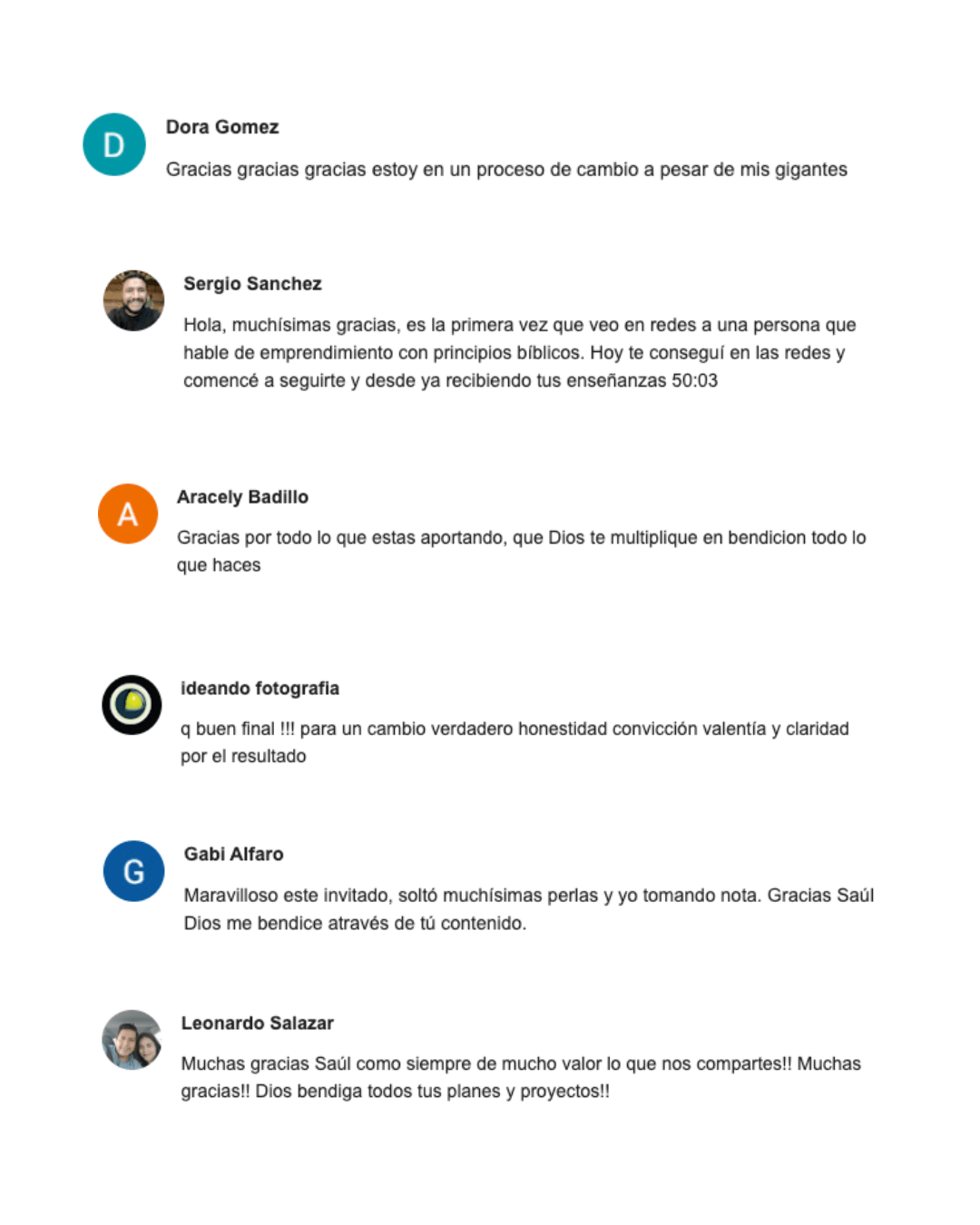 Testimonio