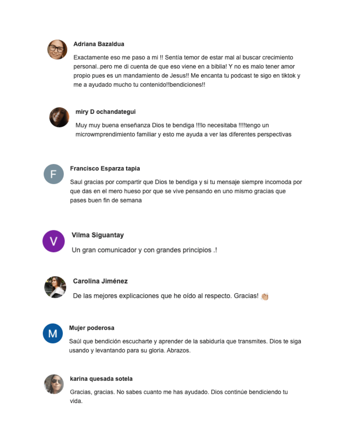 Testimonio