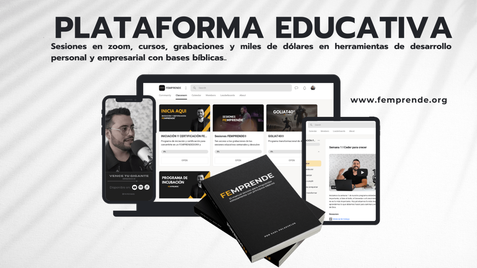 Plataforma educativa FEMPRENDE®