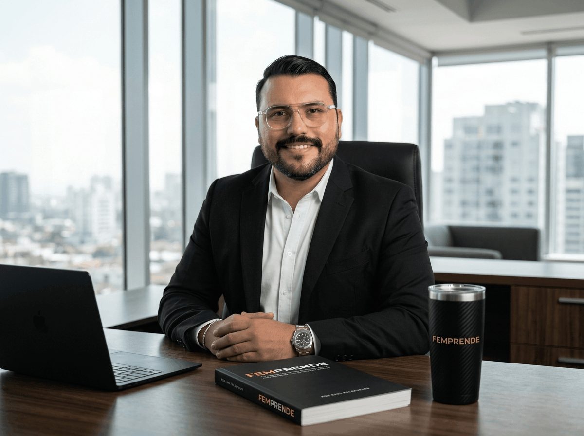 Saúl Palazuelos — Fundador de FEMPRENDE®