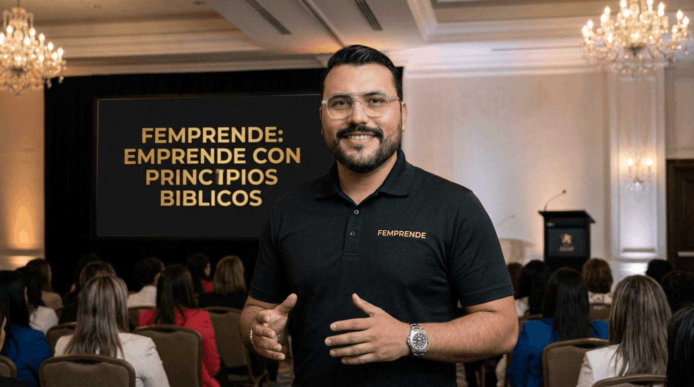 Saúl Palazuelos en conferencia