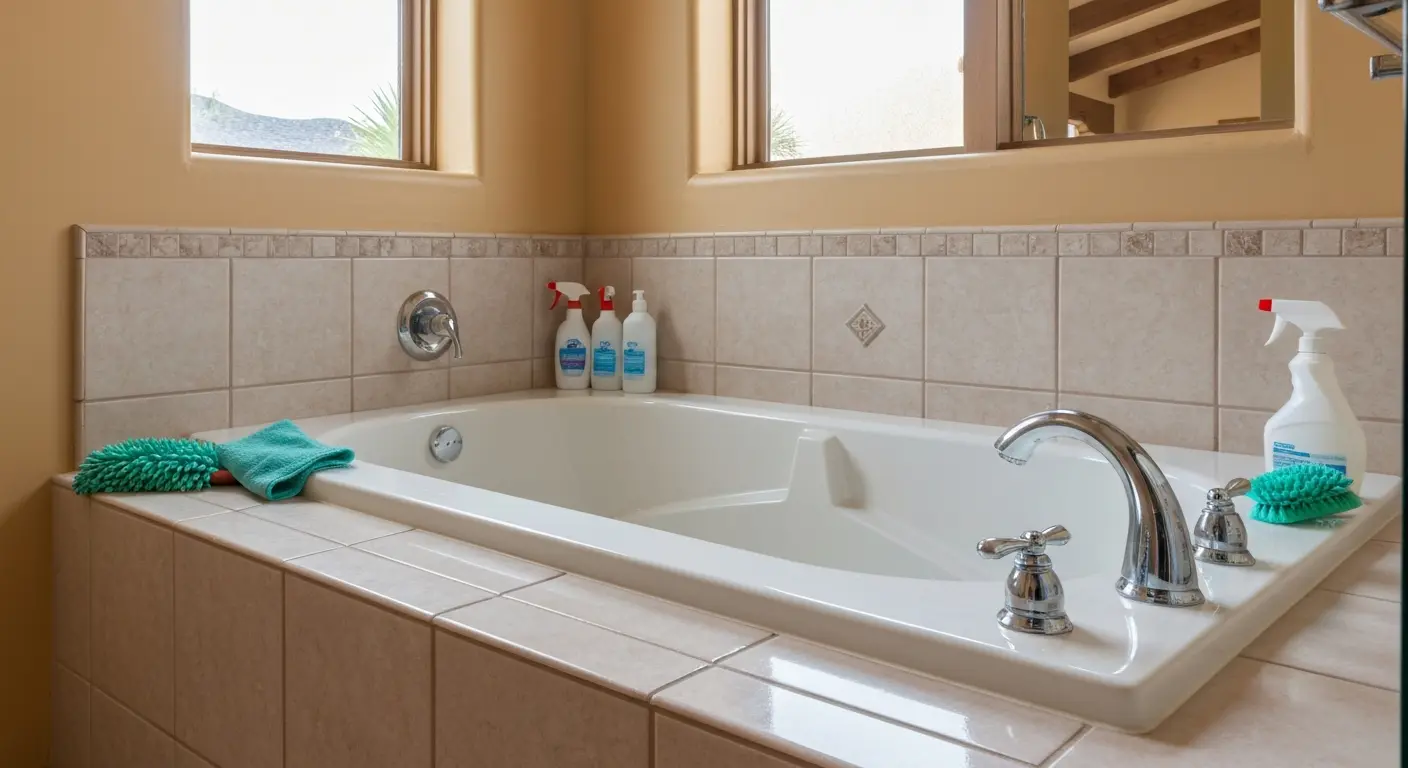 Bathroom cleaning service