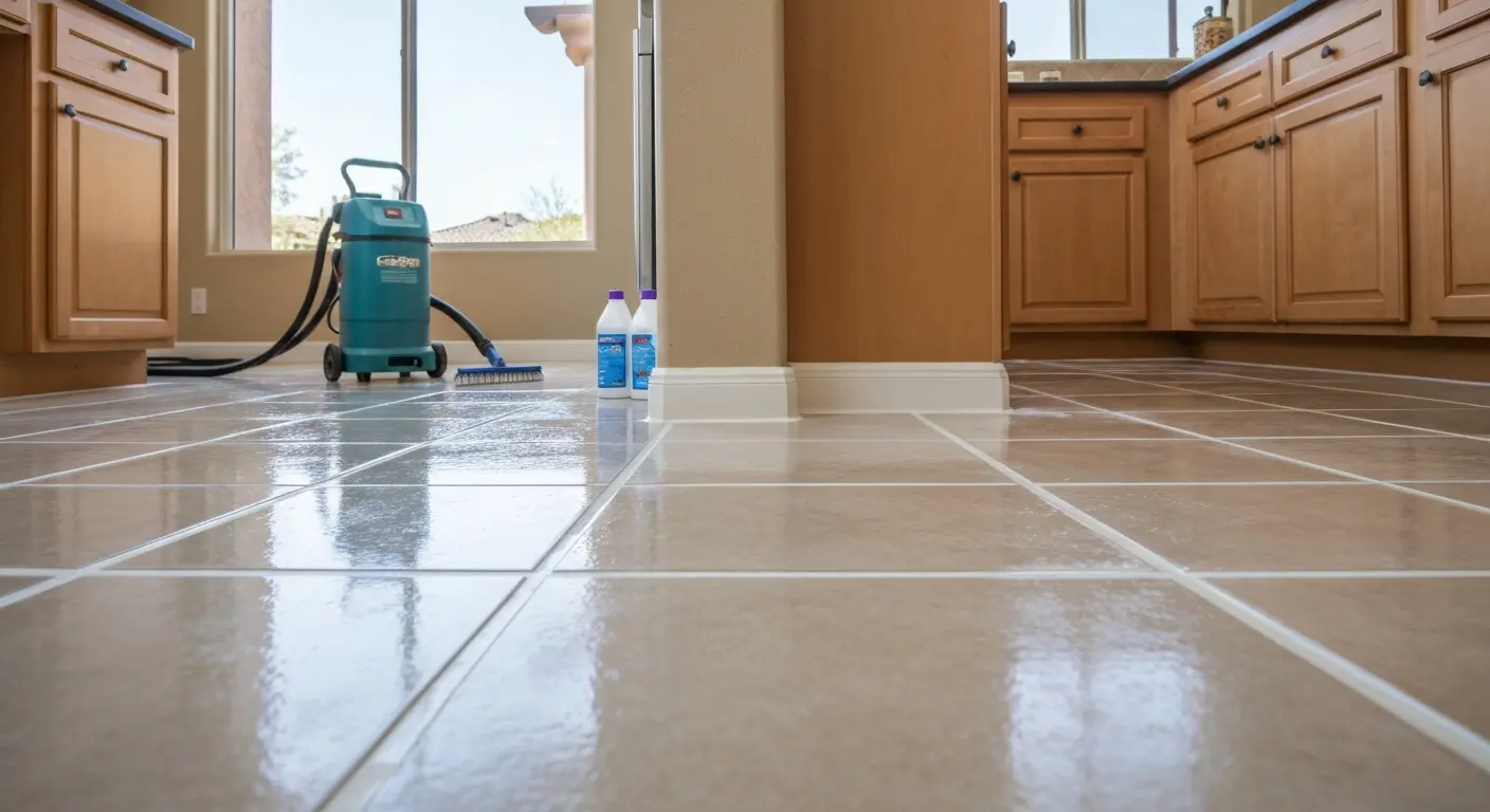 Tile and grout cleaning