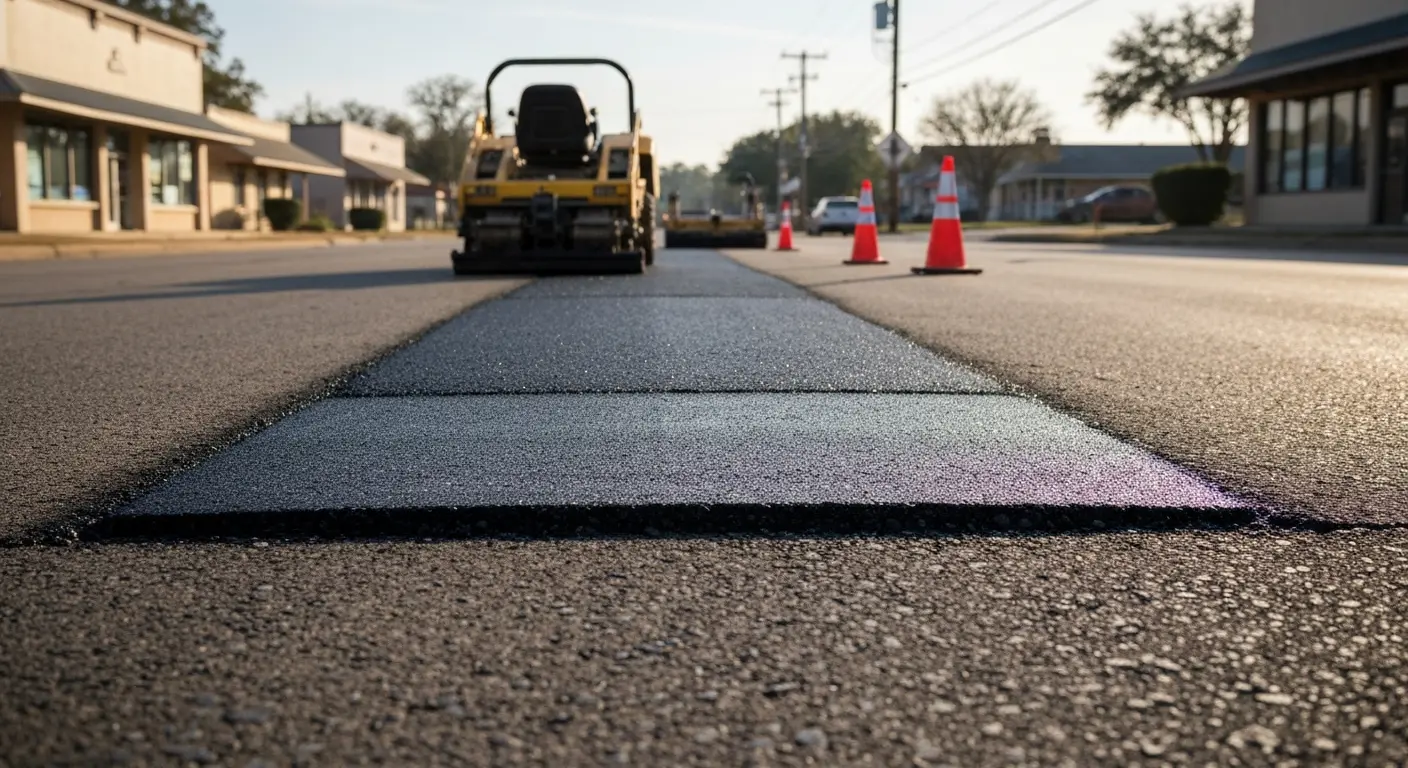 Pothole patching service