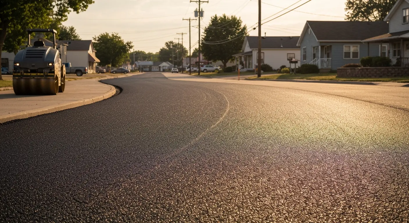 Chip and seal surface application