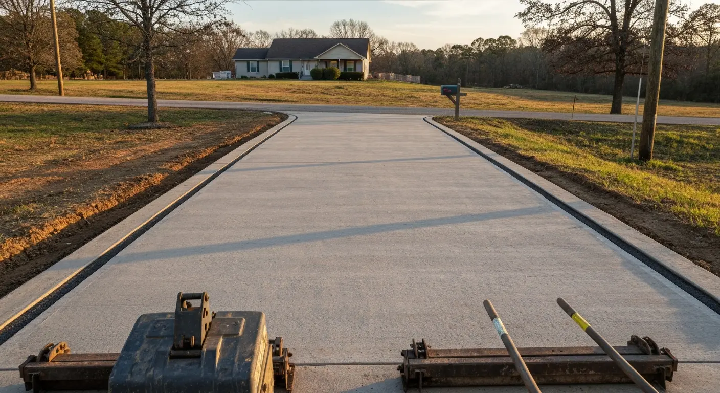 Rural driveway project
