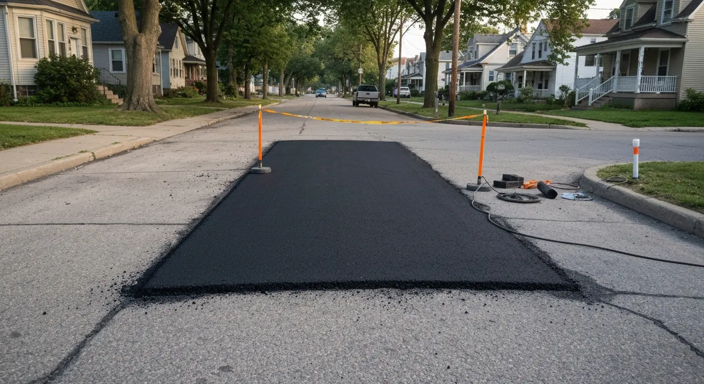 Pothole repair and patch work