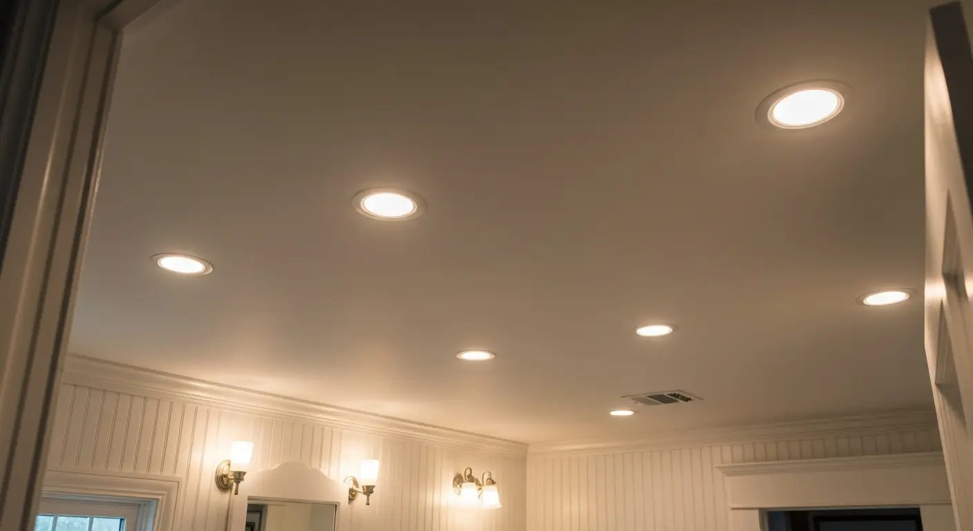 Ceiling fixture installation