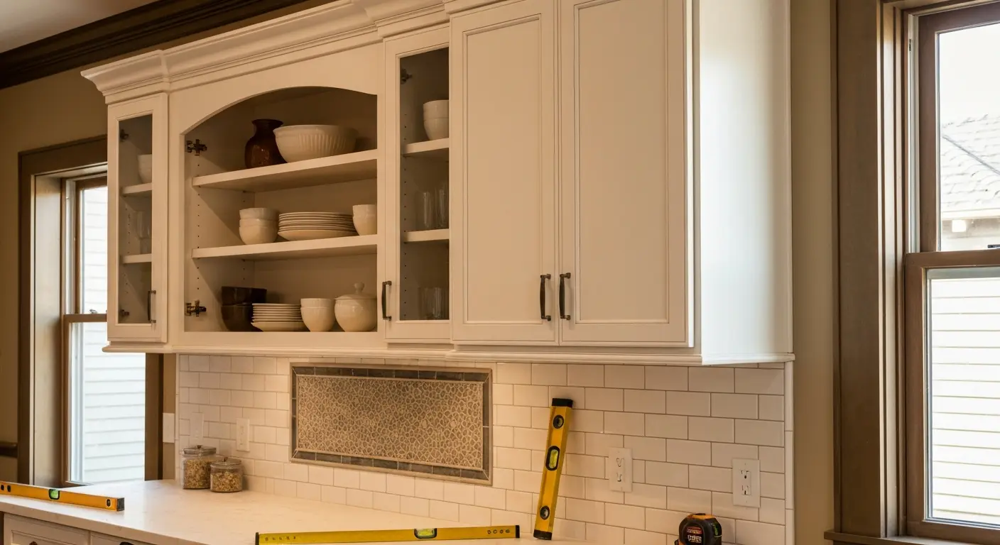 Custom kitchen cabinets
