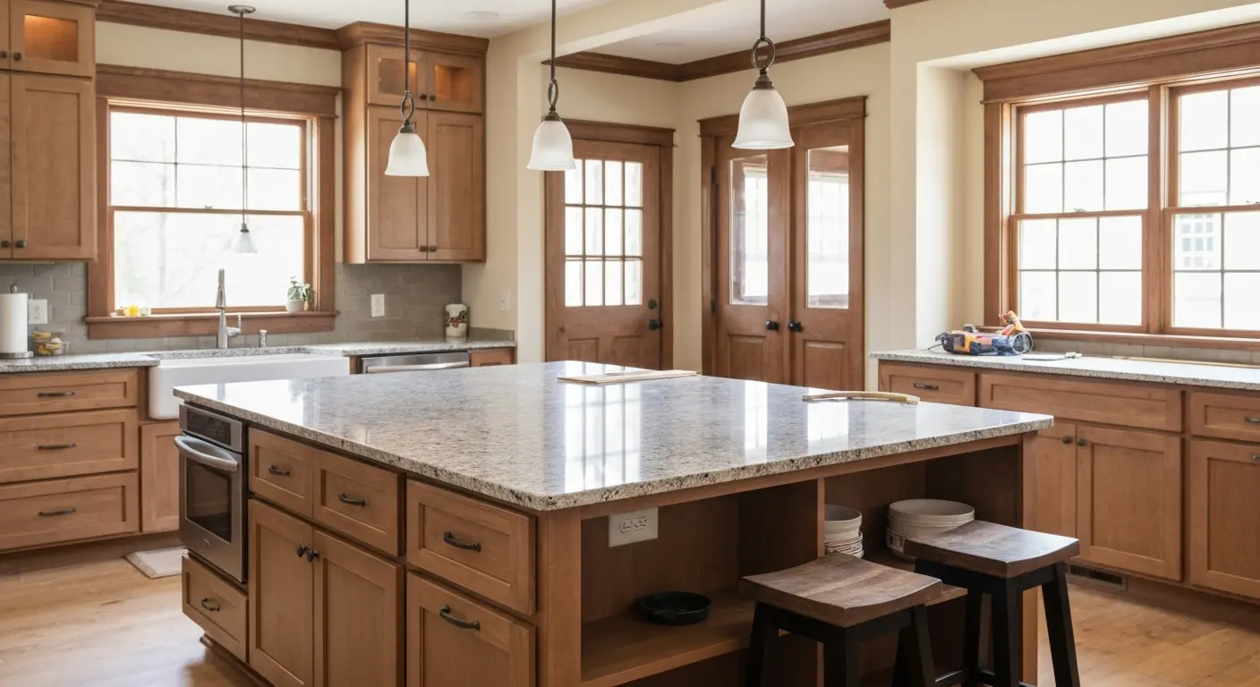 Kitchen island design