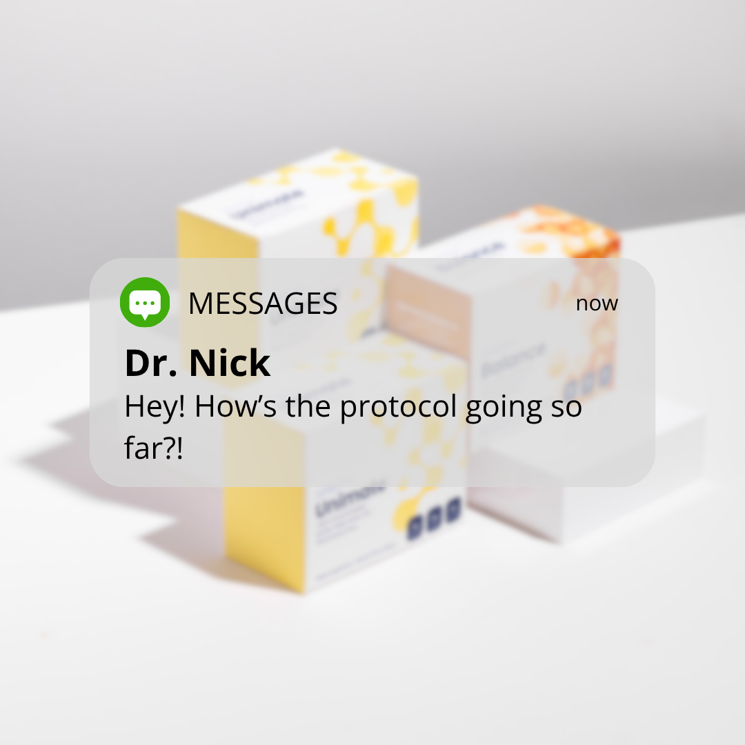 Personally guided by Dr. Nick