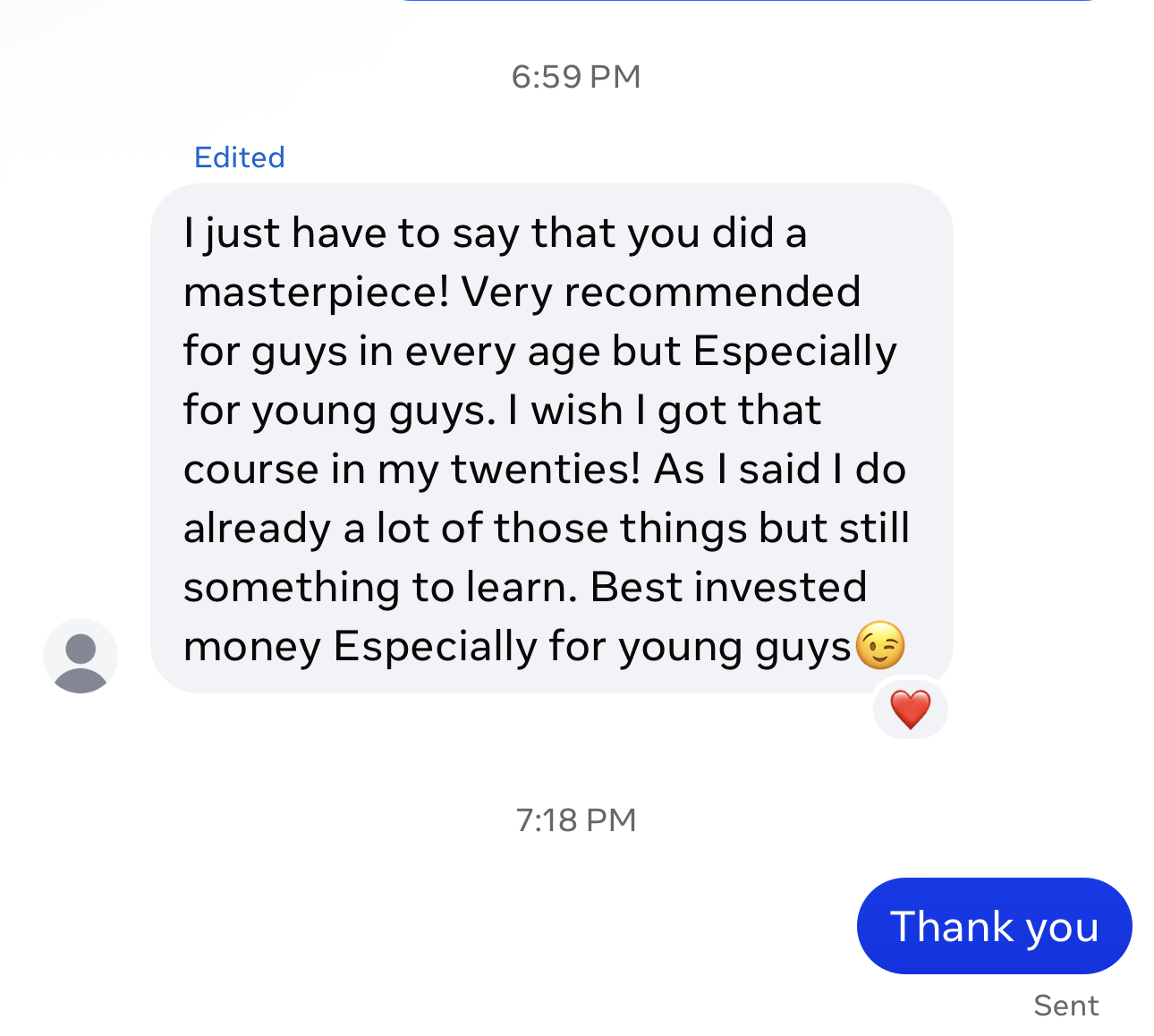Student win