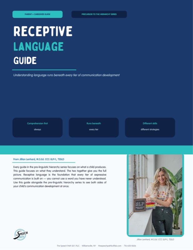 Receptive Language Guide cover