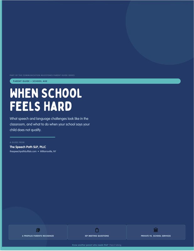 When School Feels Hard communication guide cover