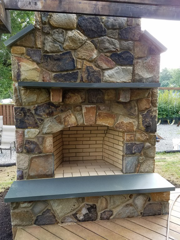 Finished landscape entry project
