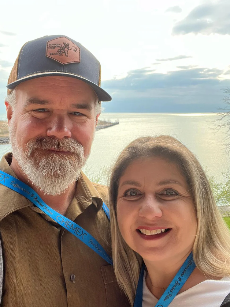 Joe and Erika Owners of Dancing Jaguar Coffee Joe and Erika Owners of Dancing Jaguar Coffee