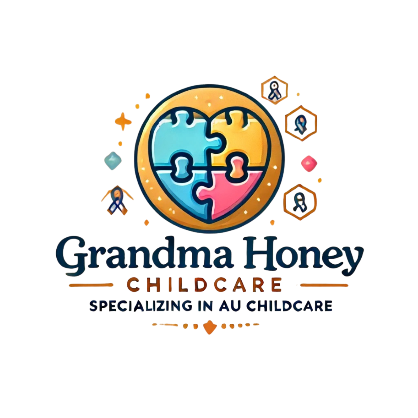 Grandma Honey Childcare Logo