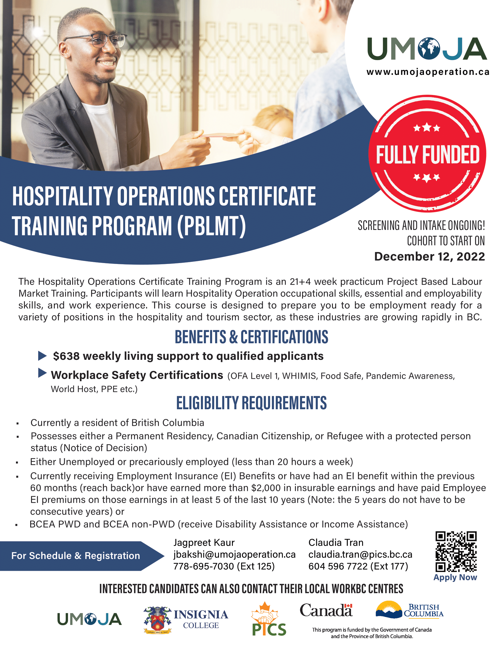 HOSPITALITY OPERATIONS CERTIFICATE TRAINING PROGRAM   63486de24a51d3cdd273b111 