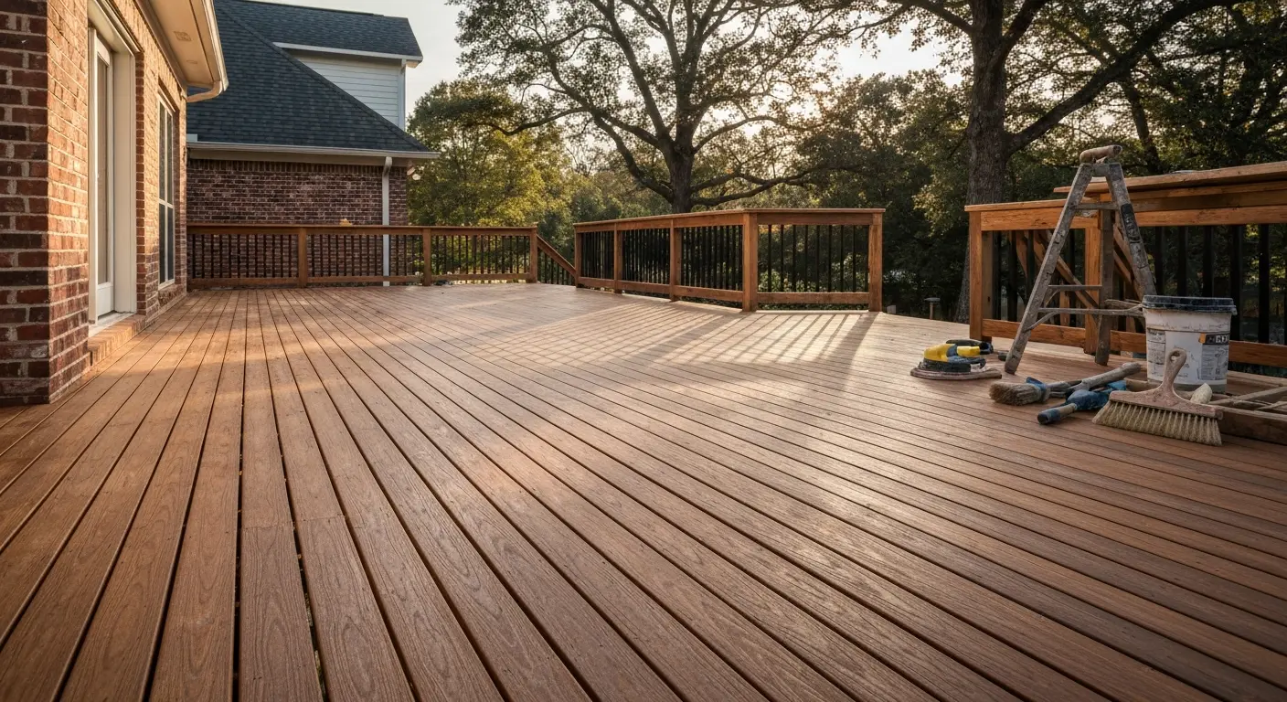 Deck repair and restoration