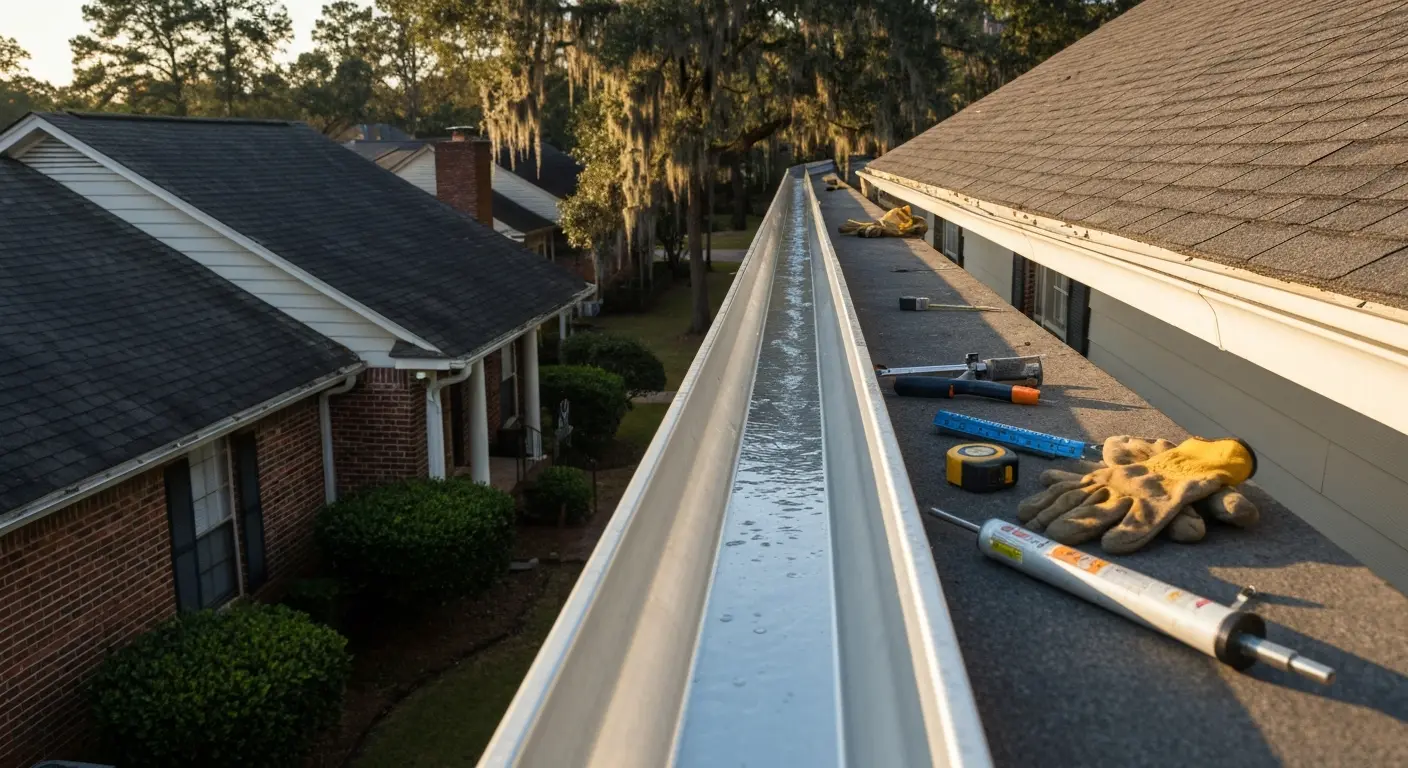 Gutter work