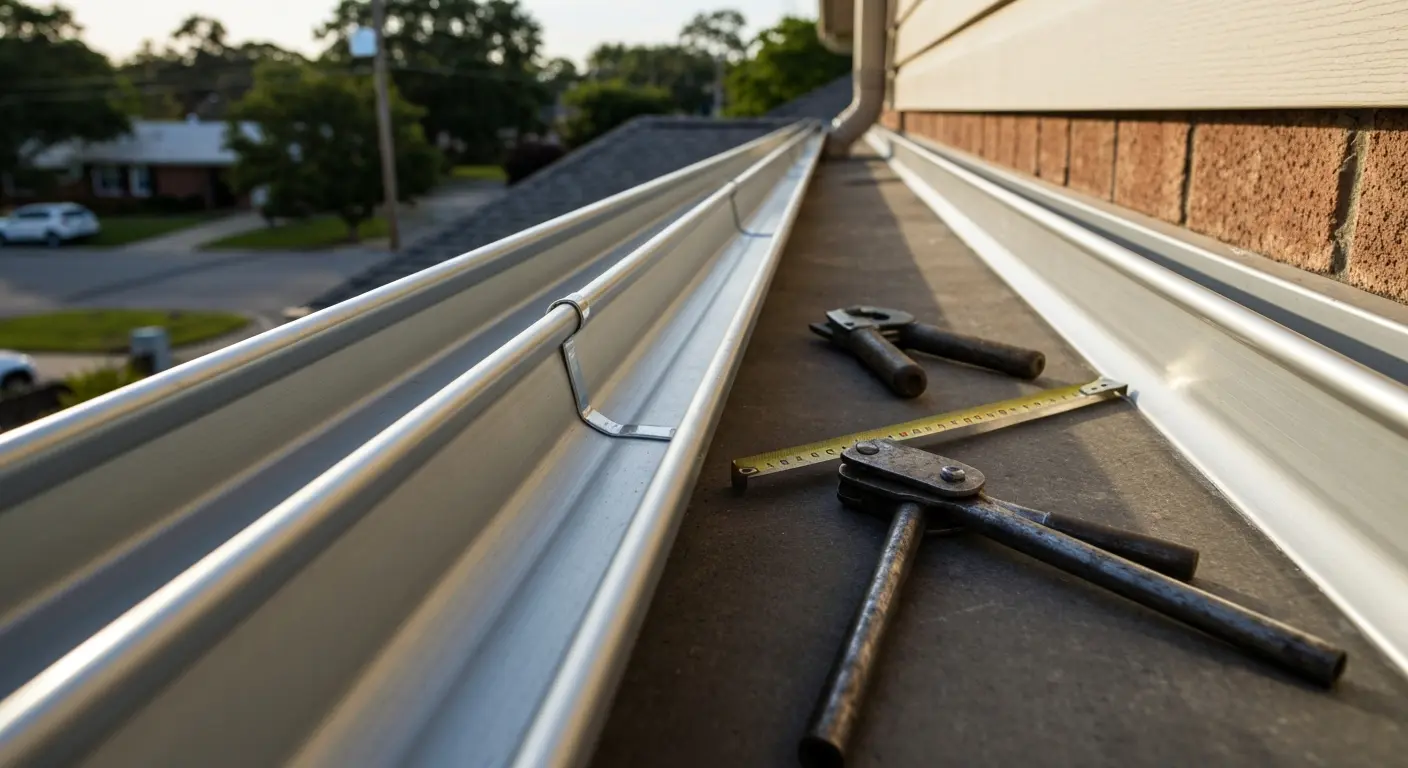 Gutter installation and maintenance