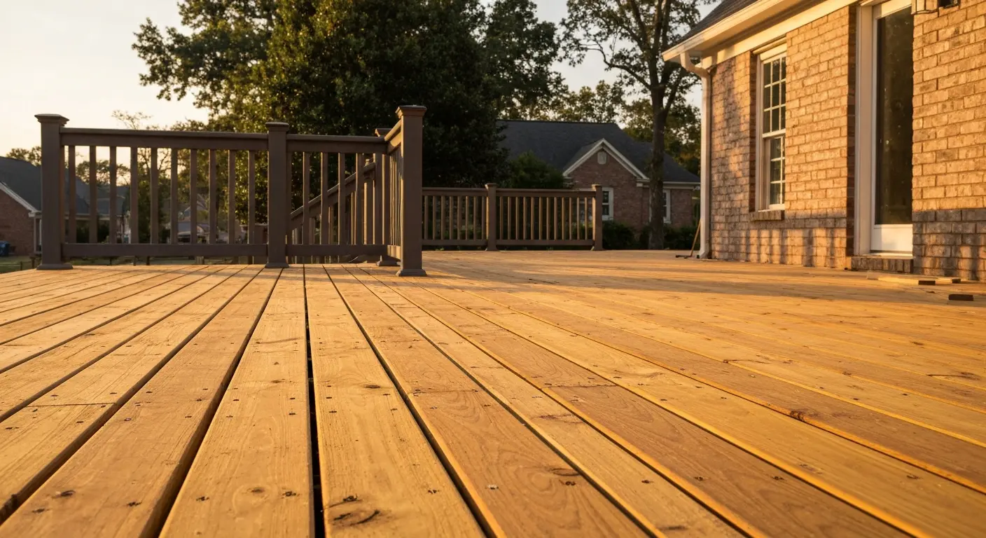 New deck construction