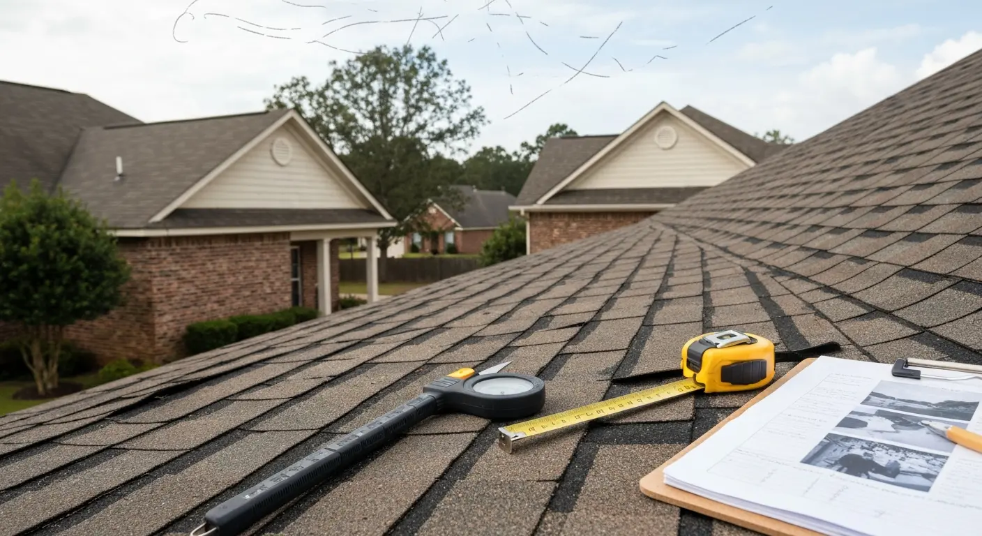 Hail damage inspection