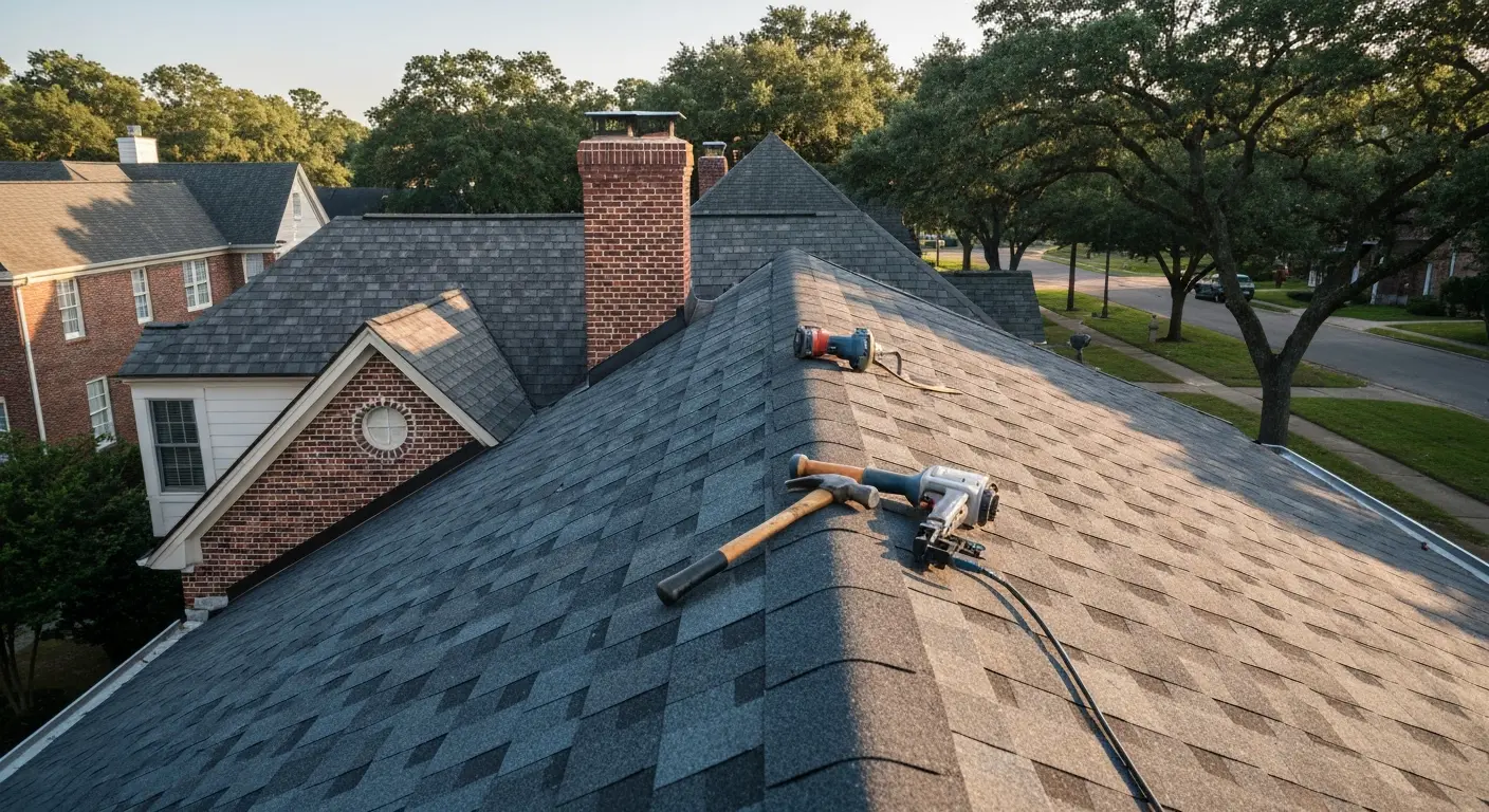 Roof replacement project