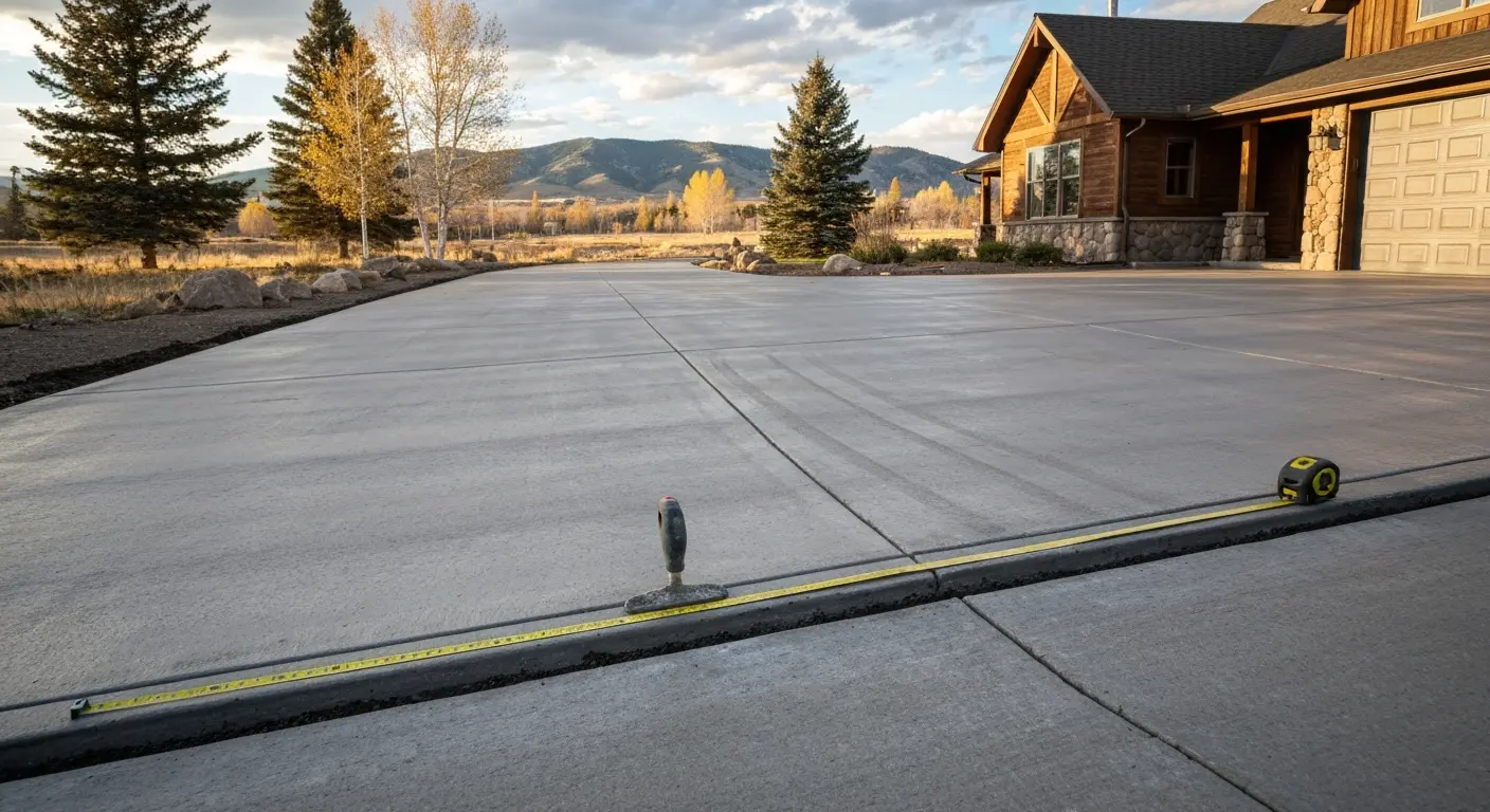 Concrete work and driveway restoration