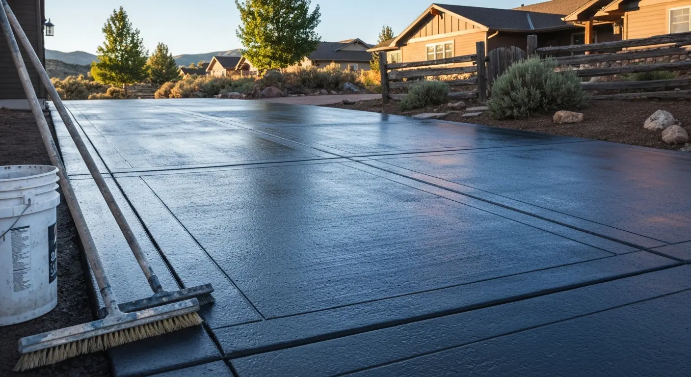 Concrete work and driveways