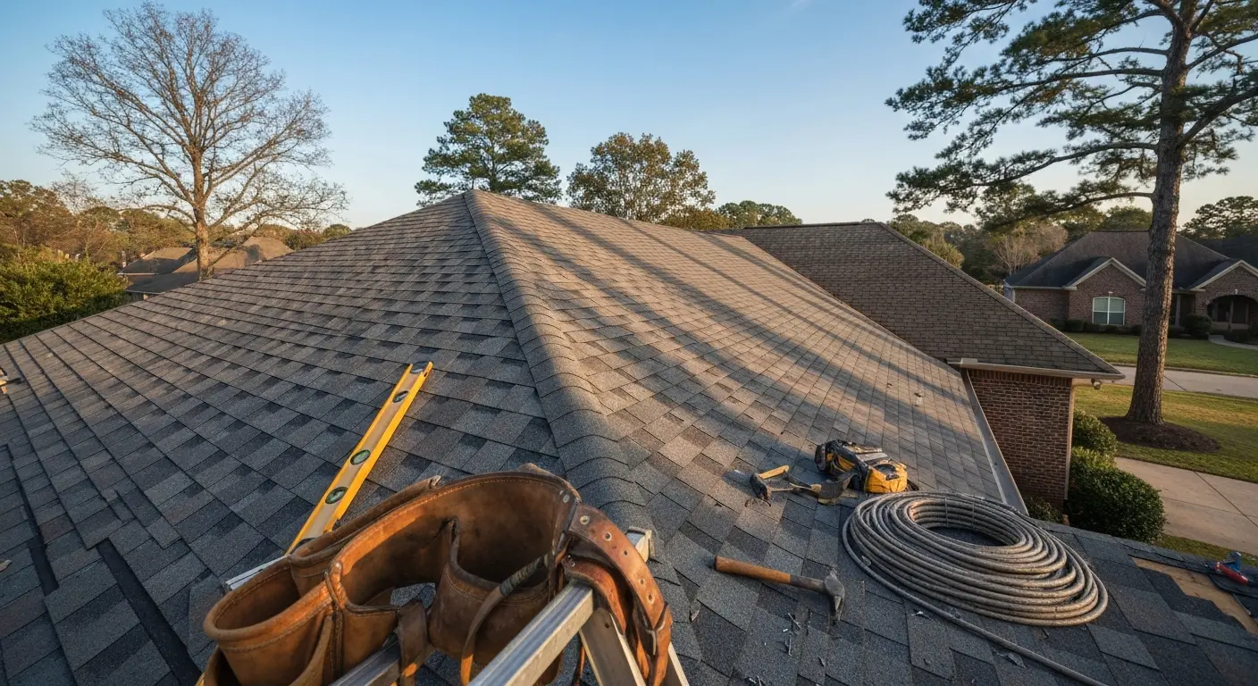 Roof installation in Navajo Hills, Alabaster